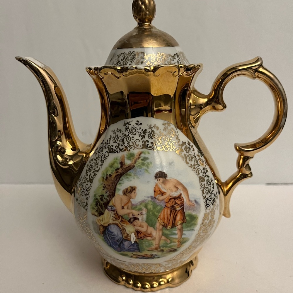 ST Bavaria Gold Teapot # 406 - Picture 1 of 5